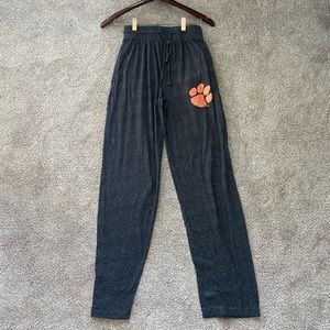Clemson pj pants men’s small dark grey